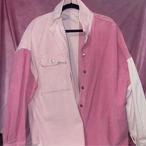 Pink Shacket Size Large